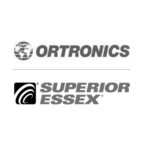 Ortronics and Superior Essex logos