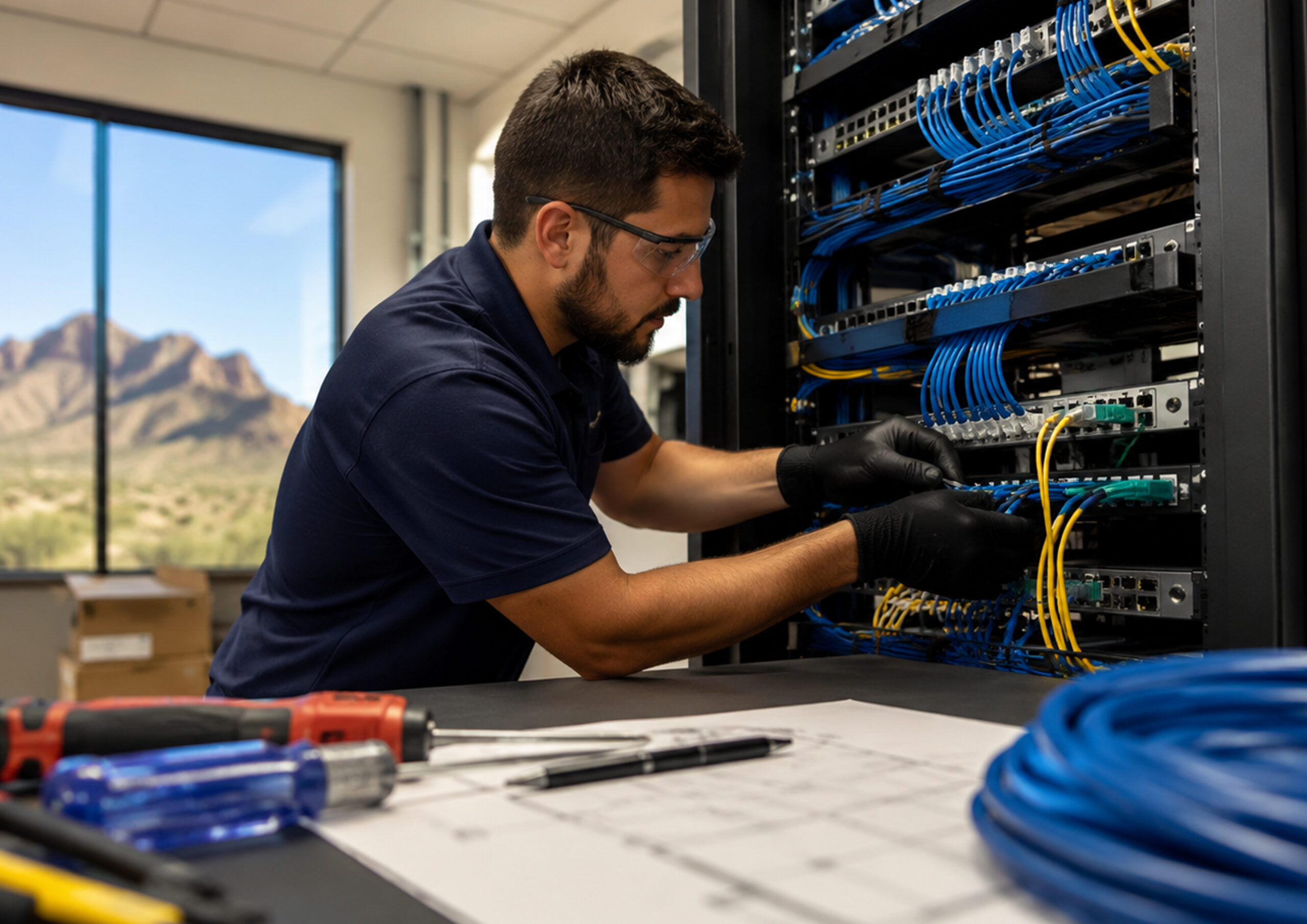 How to Avoid Common Structured Cabling Mistakes in Arizona