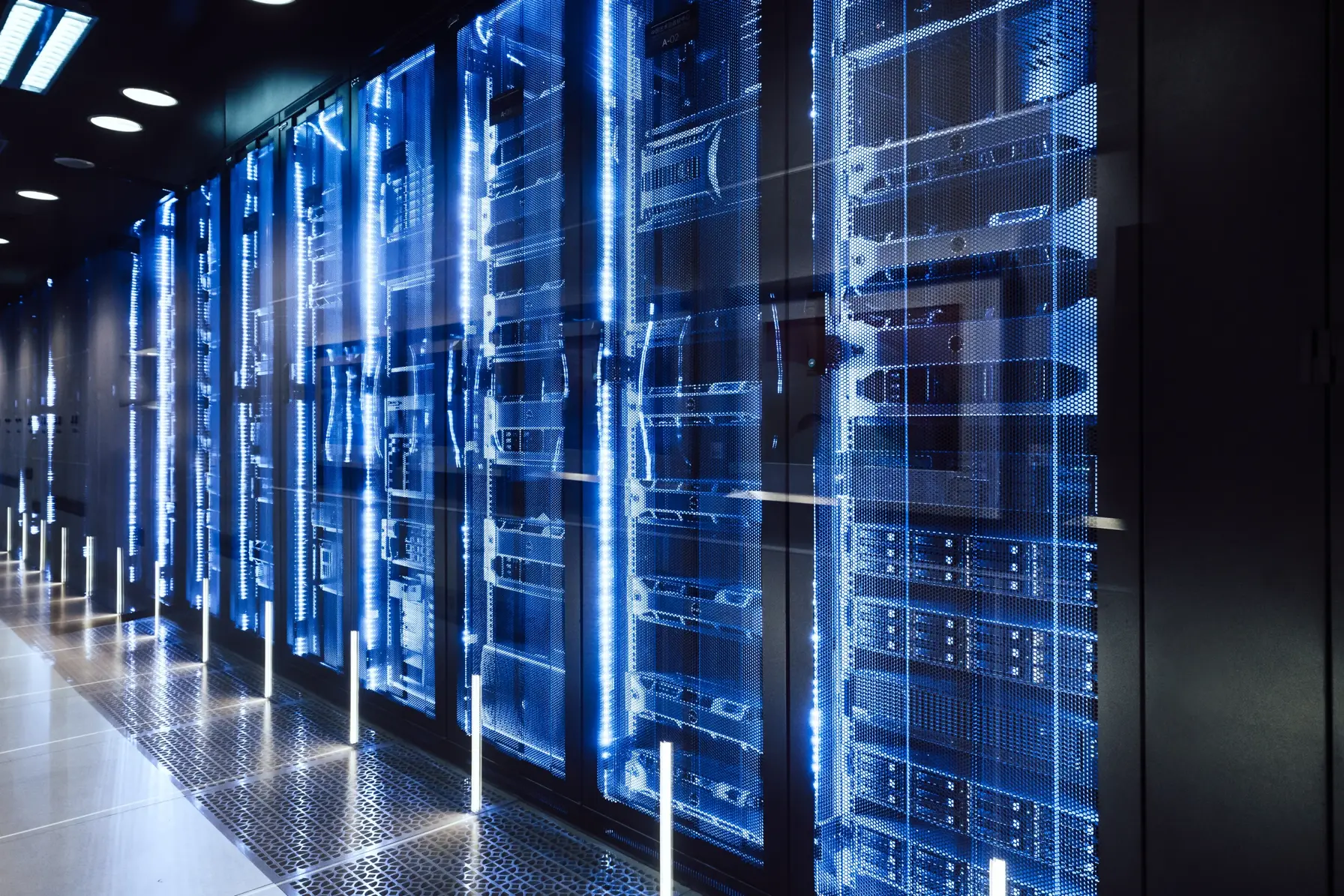 servers at a data center