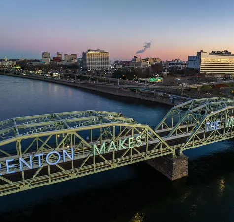 bridge and skyline